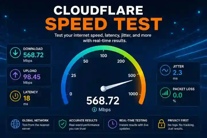 Cloudflare Speed Test